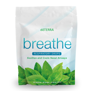 Grageas doterra para vías respiratorias Breathe en Ecuador Colombia México Chile USA