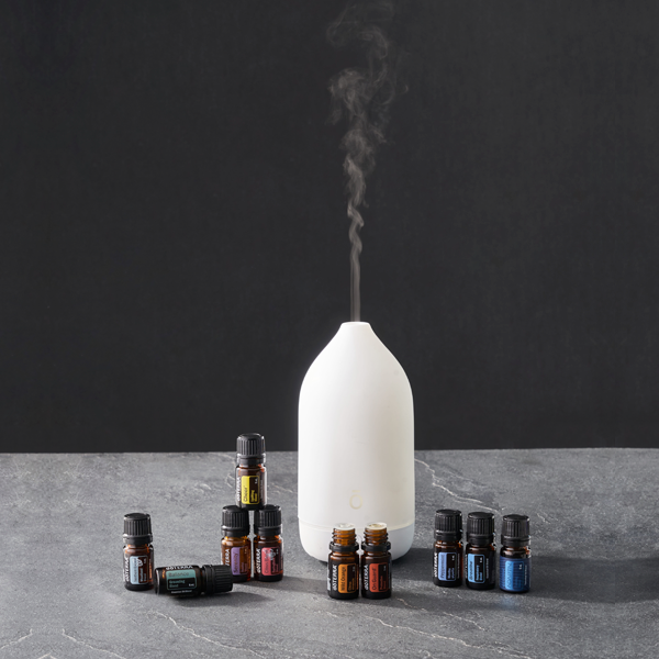 Aceites esenciales doterra en Ecuador con difusor