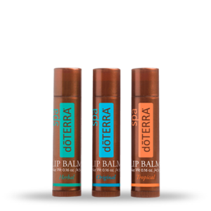 Pack x3 bálsamo labial doterra en salud esencial Ecuador Colombia Chile México USA