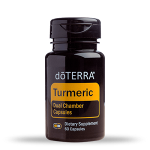 Cápsulas doterra de Cúrcuma Tumeric en salud esencial Ecuador Colombia Chile México USA