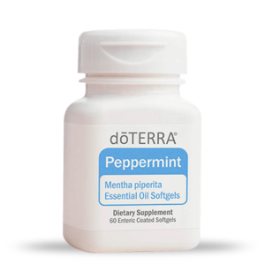 Cápsulas de doterra Peppermint en salud esencial Ecuador Colombia Chile México Estados Unidos