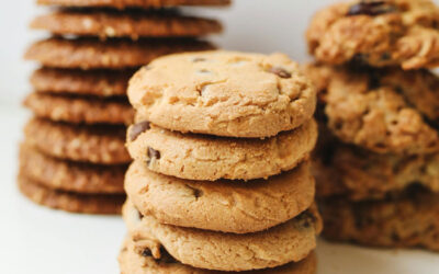 Receta de galletas de chispas de chocolate y aceites esenciales