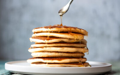Receta de pancakes con aceites esenciales