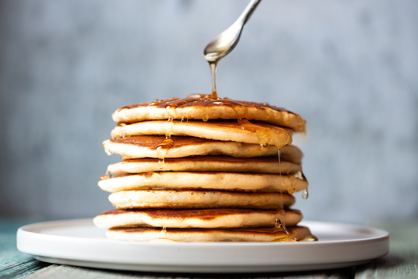 Receta de pancakes con aceites esenciales