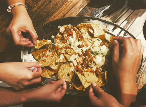 Salsa para snacks con aceites esenciales
